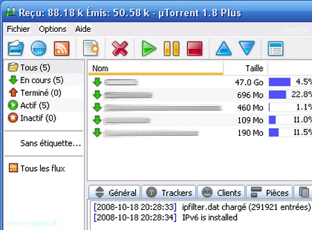 uTorrent1 8 IP Filter IPv6 Skin smed79 preview 0