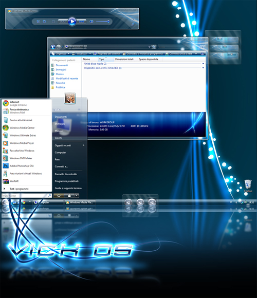 VickOS Tema Para Windows Vista