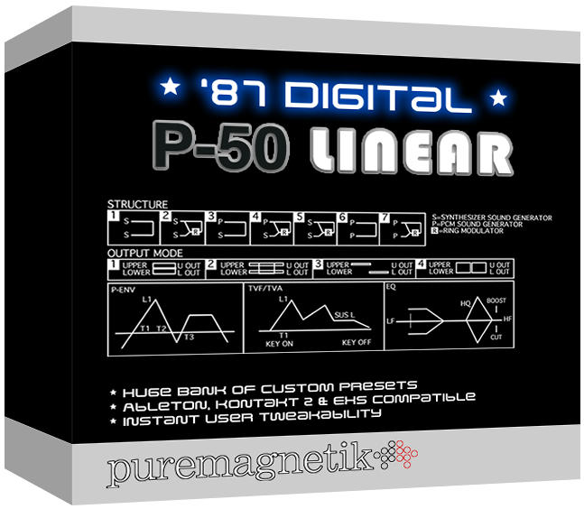 Puremagnetik P-50 Linear for Kontakt 2-NoGRP